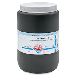 Old Holland New Masters Acrylic Gesso - Black, 1 Liter