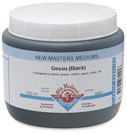 Gesso, Black