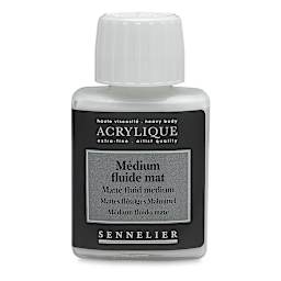 Sennelier Acrylique Fluid Mediums - Front of 75 ml bottle
