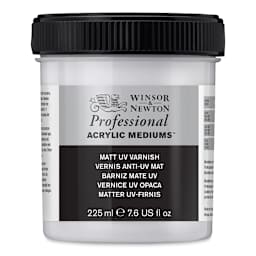 Winsor & Newton Artists' Acrylic UV Varnish - Matte, 225 ml jar