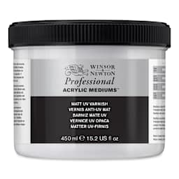 Winsor & Newton Artists' Acrylic UV Varnish - Matte, 450 ml jar