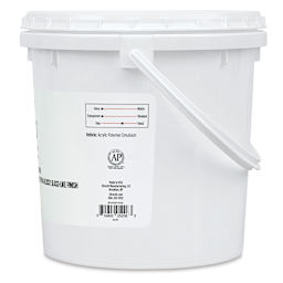 Utrecht Artists' Acrylic Gel Medium - Gloss Gel Medium, 128 oz (right side)