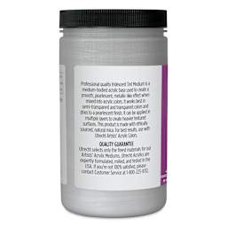 Utrecht Artists' Acrylic Iridescent Tint Medium - 32 oz left side
