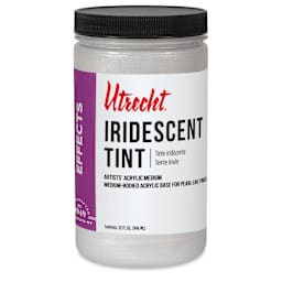 New look! Same formula - Utrecht Artists' Acrylic Iridescent Tint Medium - 32 oz