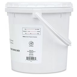 Utrecht Artists' Acrylic Fluid Medium - Matte Medium, 128 oz (right side)