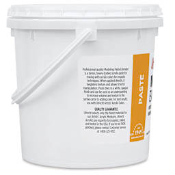 Utrecht Artists' Acrylic Model Paste Extender - 128 oz (left side)