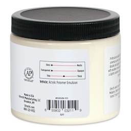 Utrecht Artists' Acrylic Retarder Gel Medium - 16 oz right side