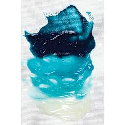 Utrecht Artists' Acrylic Gel Mediums, gloss swatch