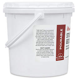 Utrecht Studio Series Acrylic Gesso - 128 oz (right side)