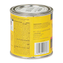 Minwax Wood Finish Oil-Based Penetrating Stain - Ebony, 8 oz side view