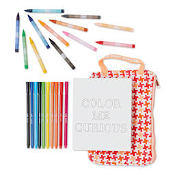 Kid Made Modern On-The-Go Coloring Kit