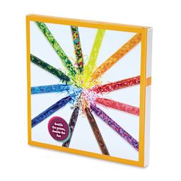 Kid Made Modern Confetti Crayons - Back of package of set of 12
