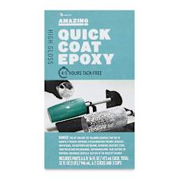 Alumilite Amazing Quick Coat Epoxy - 32 oz, Bottle (Front of packaging)
