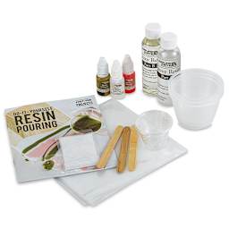 Leisure Arts Resin Pour Kit - Blush (Kit contents)