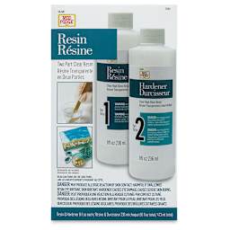 Mod Podge 2-Part Resin Kit - 16 oz (Front of packaging)