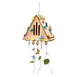 Craft-Tastic Nature Make A Butterfly House Kit, finished house