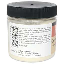 Rublev Gum Tragacanth Powder - 4 oz back