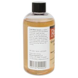 Rublev Crystal Water Varnish Watercolor Medium - 236 ml back