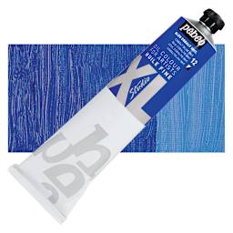 Pebeo XL Studio Oil Paint - Cobalt Blue, 180 ml tube and swatch