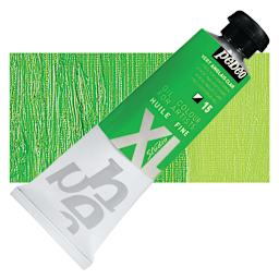Pebeo XL Studio Oil Paint - English Light Green, 37 ml tube and swatch