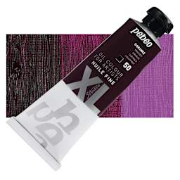 Pebeo XL Studio Oil Paint - Madder, 37 ml tube and swatch