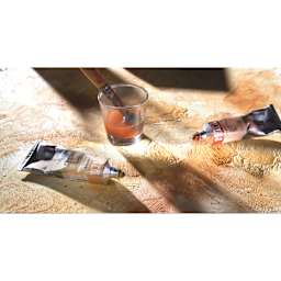 Maimeri Italian Natural Earth Oil Paints on canvas with brush