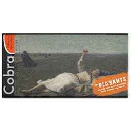 Cobra Artist Water Mixable Oil Paint - Peasants Landscape, Set of 10, 40 ml tube front of package