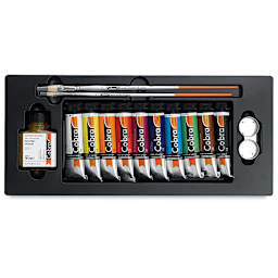 Cobra Artist Water Mixable Oil Paint - Combo Set, contents inside open package