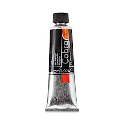 Cobra Artist Water Mixable Oil Paint - Lamp Black, 150 ml tube