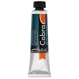 Cobra Artist Water Mixable Oil Paint - Perylene Green Black, 40 ml tube