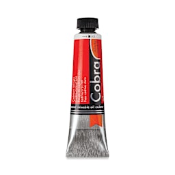Cobra Artist Water Mixable Oil Paint - Cadmium Red Light, 40 ml tube