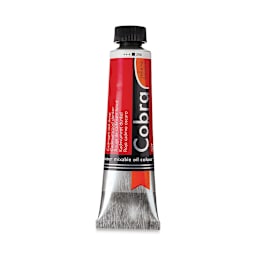 Cobra Artist Water Mixable Oil Paint - Cadmium Red Deep, 40 ml tube