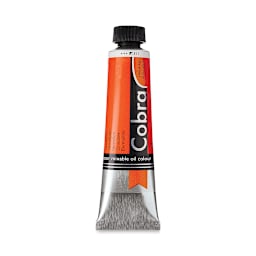 Cobra Artist Water Mixable Oil Paint - Vermilion, 40 ml tube