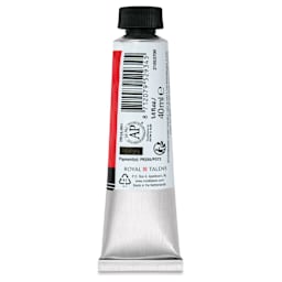 Cobra Artist Water Mixable Oil Paint - Permanent Red Light, 40 ml tube back