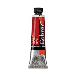 Cobra Artist Water Mixable Oil Paint - Light Oxide Red, 40 ml tube