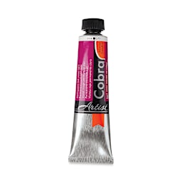 Cobra Artist Water Mixable Oil Paint - Permanent Red Violet Light, 40 ml tube