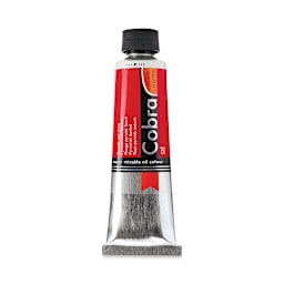 Cobra Artist Water Mixable Oil Paint - Pyrrole Red Deep, 150 ml tube