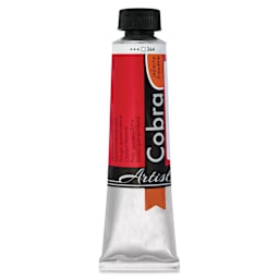 Cobra Artist Water Mixable Oil Paint - Quinacridone Red, 40 ml tube