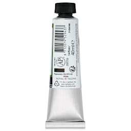 Cobra Artist Water Mixable Oil Paint - Olive Green Yellow, 40 ml tube back