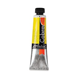 Cobra Artist Water Mixable Oil Paint - Cadmium Yellow Lemon, 40 ml tube