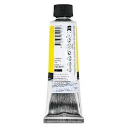Cobra Artist Water Mixable Oil Paint - Cadmium Yellow Lemon, 150 ml tube back