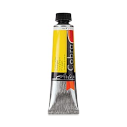 Cobra Artist Water Mixable Oil Paint - Primary Yellow, 40 ml tube