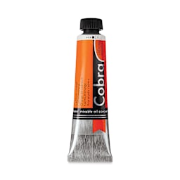 Cobra Artist Water Mixable Oil Paint - Cadmium Orange, 40 ml tube