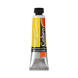 Cobra Artist Water Mixable Oil Paint - Transparent Yellow Medium, 40 ml tube