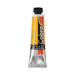 Cobra Artist Water Mixable Oil Paint - Permanent Yellow Deep, 40 ml tube