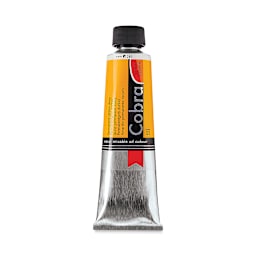 Cobra Artist Water Mixable Oil Paint - Permanent Yellow Deep, 150 ml tube