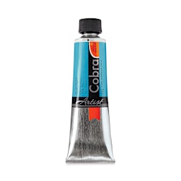 Cobra Artist Water Mixable Oil Paint - Turquoise Blue, 150 ml tube