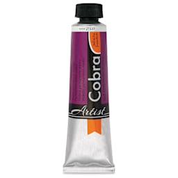 Cobra Artist Water Mixable Oil Paint - Permanent Violet Medium, 40 ml tube