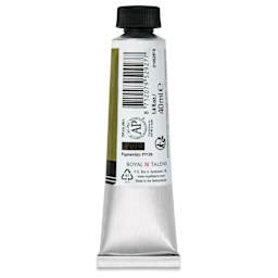 Cobra Artist Water Mixable Oil Paint - Transparent Yellow Green, 40 ml tube back