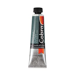 Cobra Artist Water Mixable Oil Paint - Chromium Oxide Green, 40 ml tube